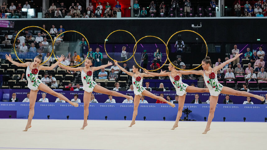 The Bulgarian all-around group entered the final in Paris with the best result